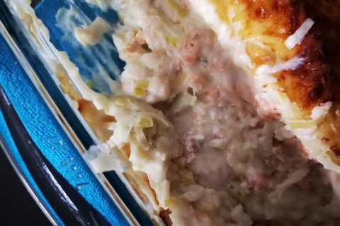 Cliquez pour zoomer ! Lasagnes au saumon et poireaux Thermomix par iza_line