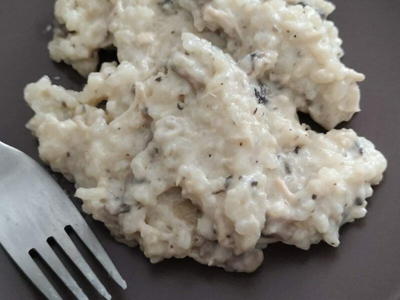 Cliquez pour zoomer ! Risotto poulet et champignons Thermomix par iza_line