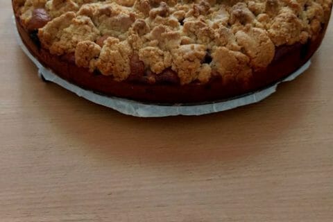 Cliquez pour zoomer ! Crumb cake framboises Thermomix par dorothée