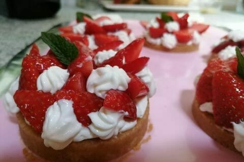Cliquez pour zoomer ! Tarte aux fraises sans cuisson Thermomix par amelise