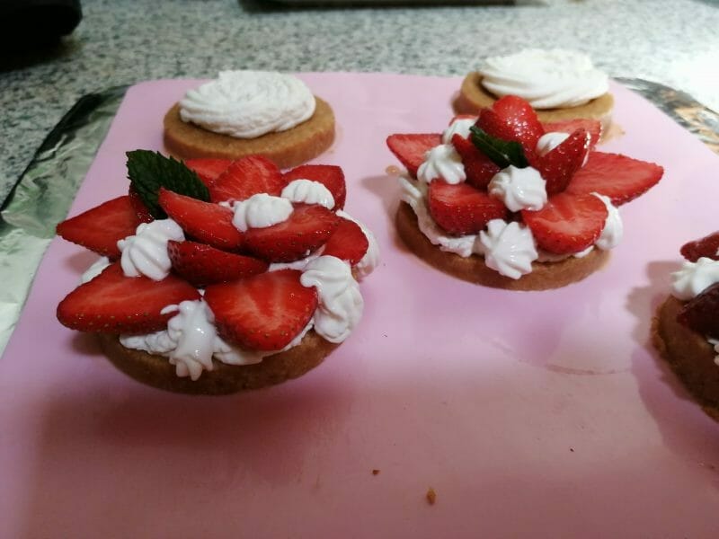 Cliquez pour zoomer ! Tarte aux fraises sans cuisson Thermomix par amelise