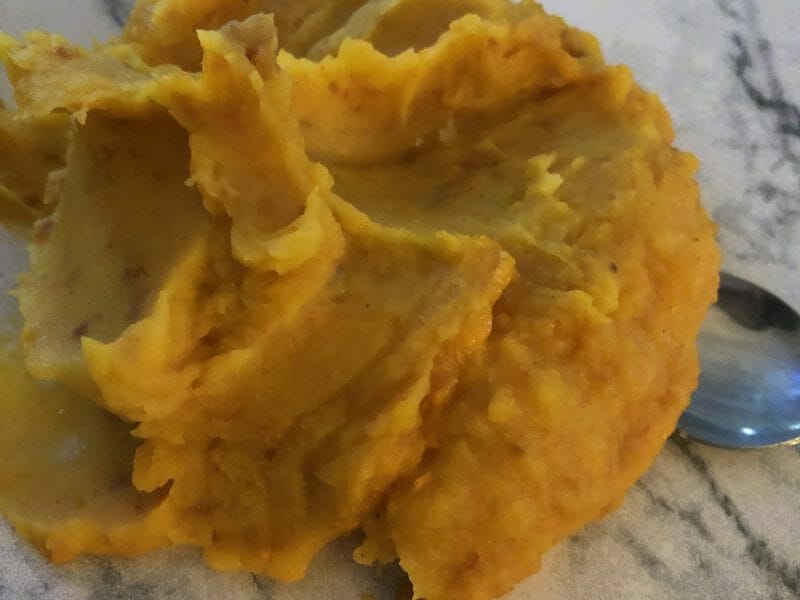 Cliquez pour zoomer ! Purée de potimarron au chorizo Thermomix par laurinebdy