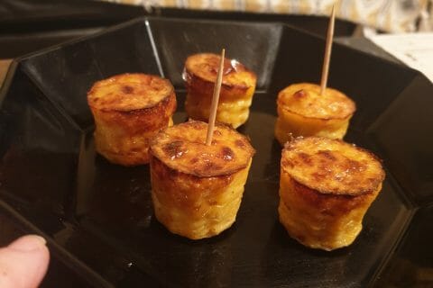 Cliquez pour zoomer ! Mini cannelés chorizo comté Thermomix par djdodo