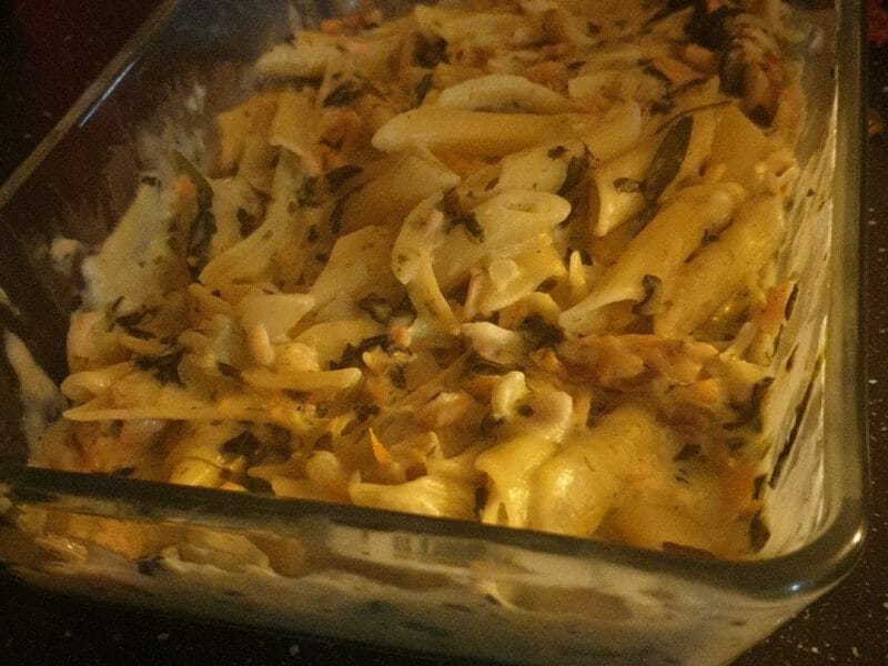 Cliquez pour zoomer ! One pot pasta – épinards et saumon fumé Thermomix par djdodo