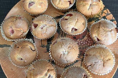 Cliquez pour zoomer ! Muffins aux fraises Thermomix par Aurora