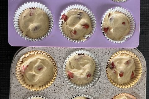 Cliquez pour zoomer ! Muffins aux fraises Thermomix par Aurora