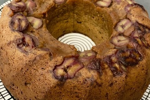 Cliquez pour zoomer ! Banana bread à la patate douce Thermomix par valeriechell