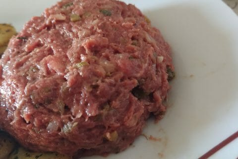 Cliquez pour zoomer ! Steak tartare Thermomix par sabrinapsqr