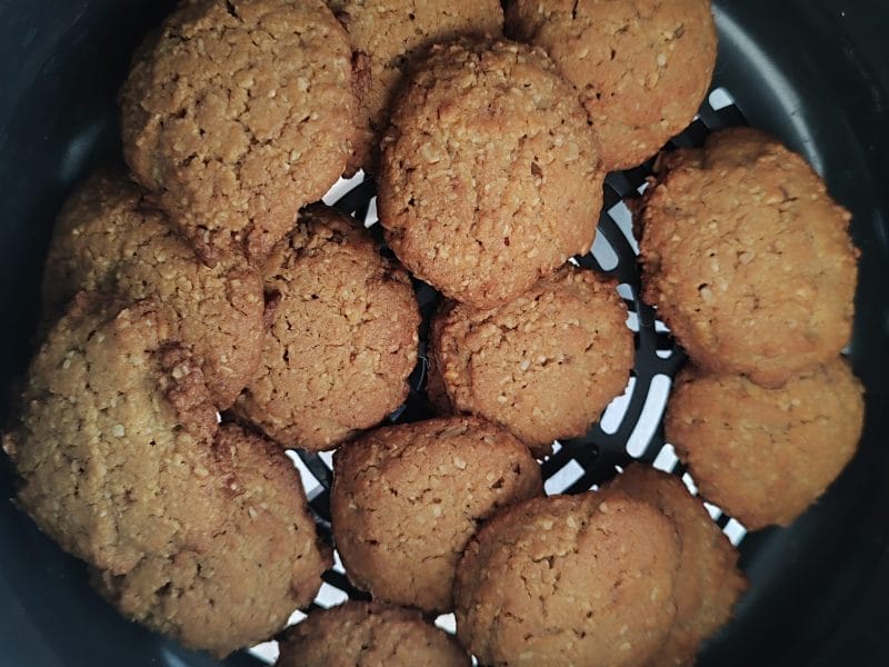 Cliquez pour zoomer ! Biscuits aux flocons d’avoine et amandes Thermomix par laetitia_lardinois