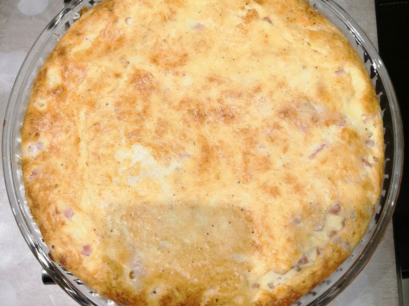 Cliquez pour zoomer ! Quiche sans pâte Thermomix par sab01800