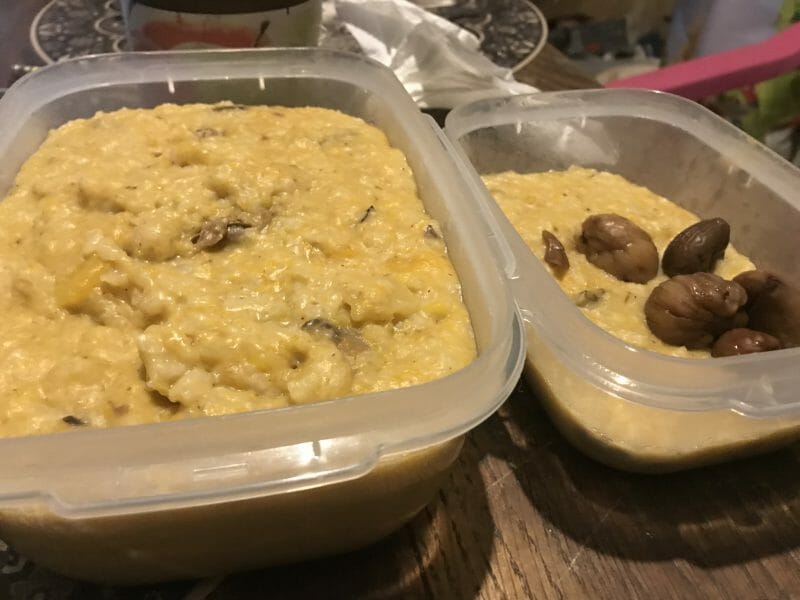 Cliquez pour zoomer ! Risotto de butternut aux châtaignes Thermomix par Cha