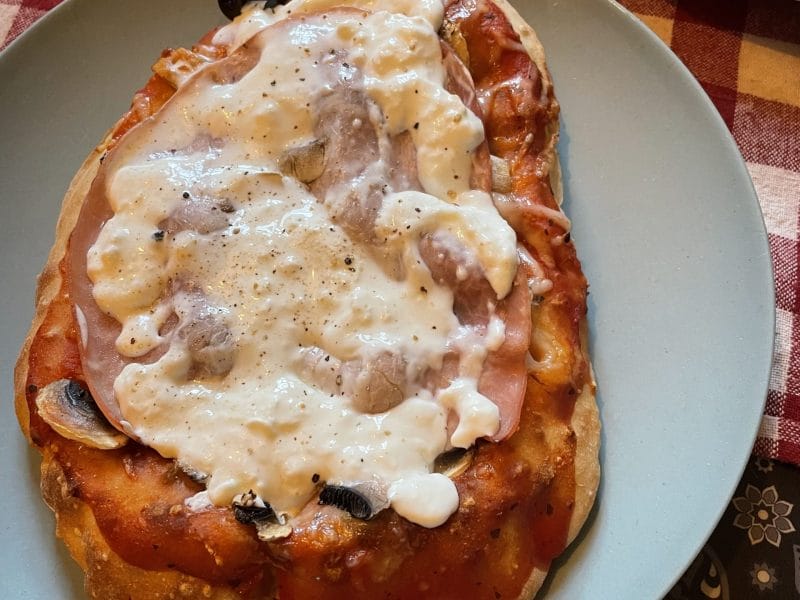 Cliquez pour zoomer ! Pinsa romana Thermomix par Cha