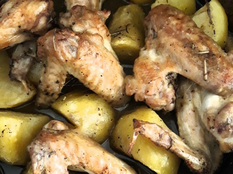 Cliquez pour zoomer ! Pollo al ajillo Thermomix par tafouna44