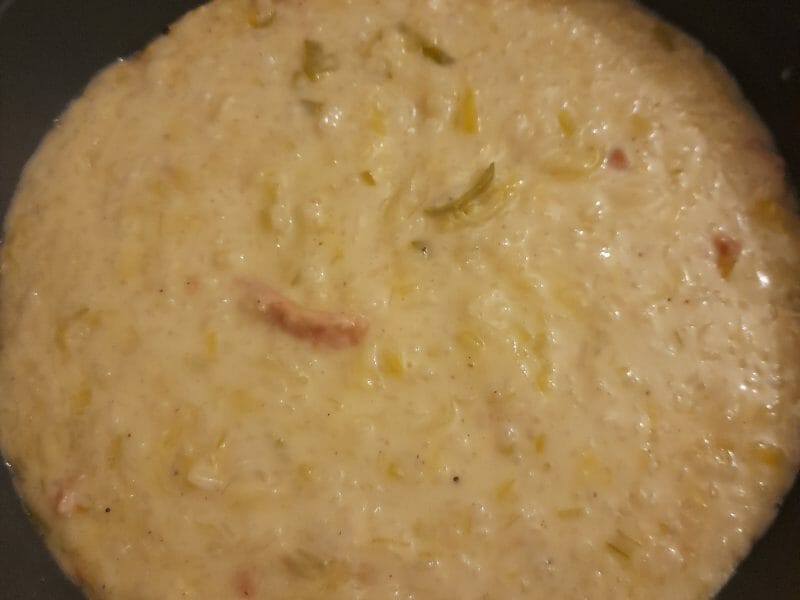 Cliquez pour zoomer ! Risotto poireaux et lardons Thermomix par tafouna44