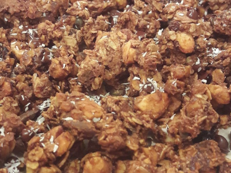 Cliquez pour zoomer ! Granola au chocolat Thermomix par karine_167