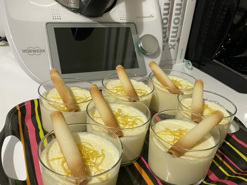 Cliquez pour zoomer ! Crème dessert au citron Thermomix par missbri