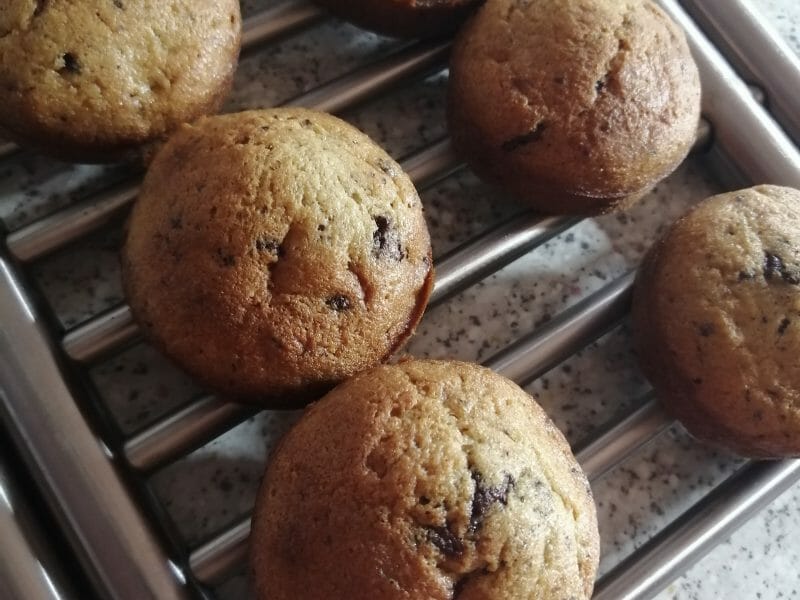 Cliquez pour zoomer ! Cake banane et pépites de chocolat Thermomix par Missbetty