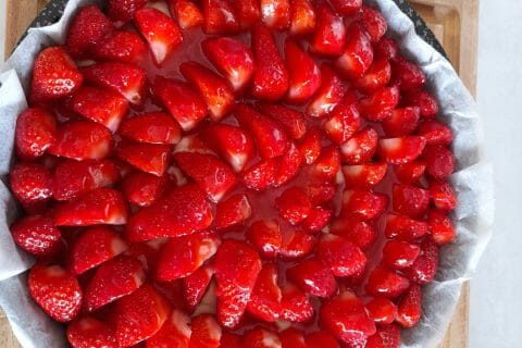 Cliquez pour zoomer ! Tarte aux fraises Thermomix par Syde