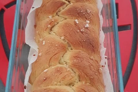 Cliquez pour zoomer ! Brioche tressée à la mie filante Thermomix par karine_168