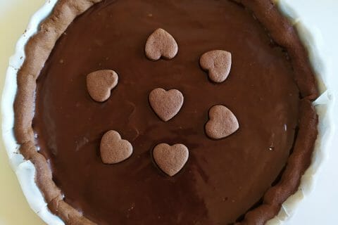 Cliquez pour zoomer ! Tarte tout chocolat Thermomix par celine_460