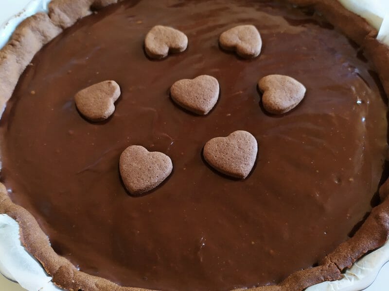 Cliquez pour zoomer ! Tarte tout chocolat Thermomix par celine_460