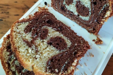 Cliquez pour zoomer ! Marbré au chocolat Thermomix par celine_460