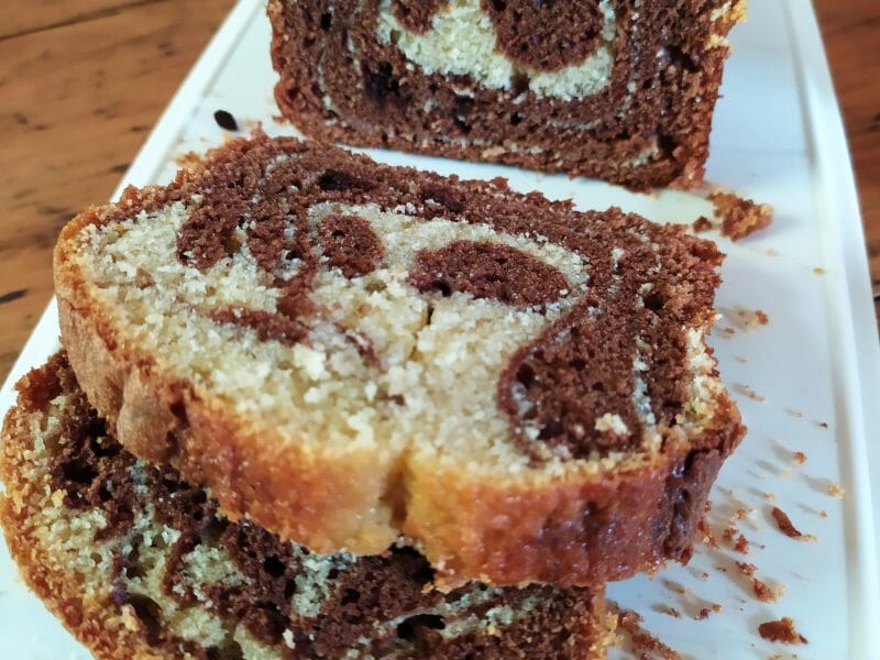 Cliquez pour zoomer ! Marbré au chocolat Thermomix par celine_460