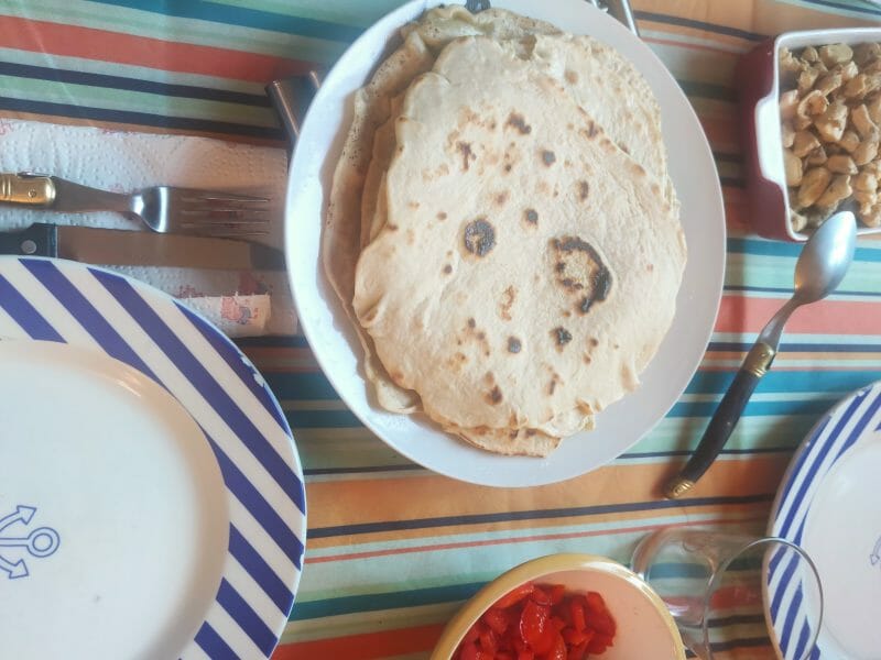 Cliquez pour zoomer ! Tortillas de blé Thermomix par scipou