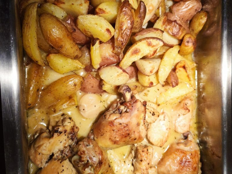 Cliquez pour zoomer ! Pollo al ajillo Thermomix par scipou