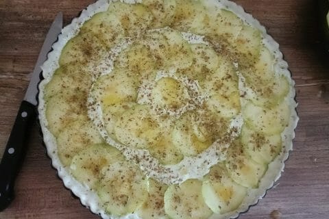 Cliquez pour zoomer ! Tarte courgettes et ricotta Thermomix par scipou