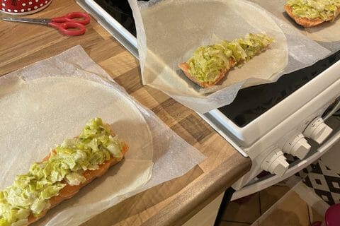 Cliquez pour zoomer ! Brick de saumon et poireaux Thermomix par sandra_215