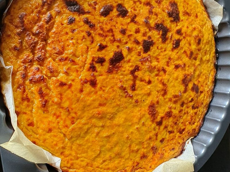 Cliquez pour zoomer ! Tarte courgettes et carottes Thermomix par abysianne