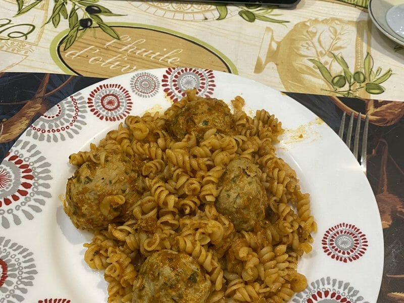 Cliquez pour zoomer ! Boulettes de viandes à la sauce tomate Thermomix par filipooh