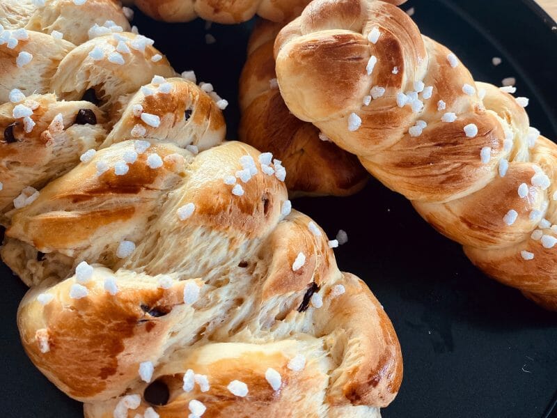 Cliquez pour zoomer ! Brioche tressée à la mie filante Thermomix par cmarie_