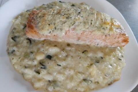 Cliquez pour zoomer ! Risotto champignons et courgettes Thermomix par cathefoy