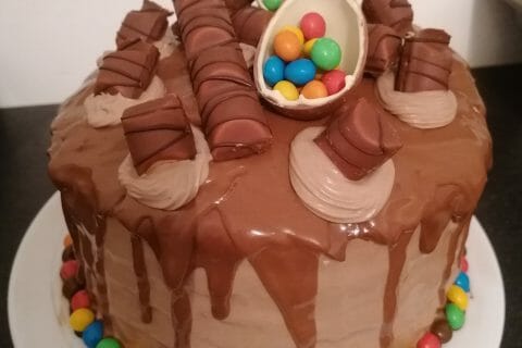 Cliquez pour zoomer ! Layer cake Kinder Bueno Thermomix par helena91410