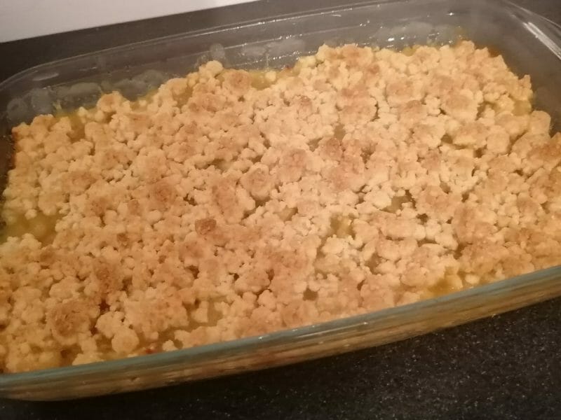 Cliquez pour zoomer ! Crumble pommes, poires et spéculoos Thermomix par helena91410