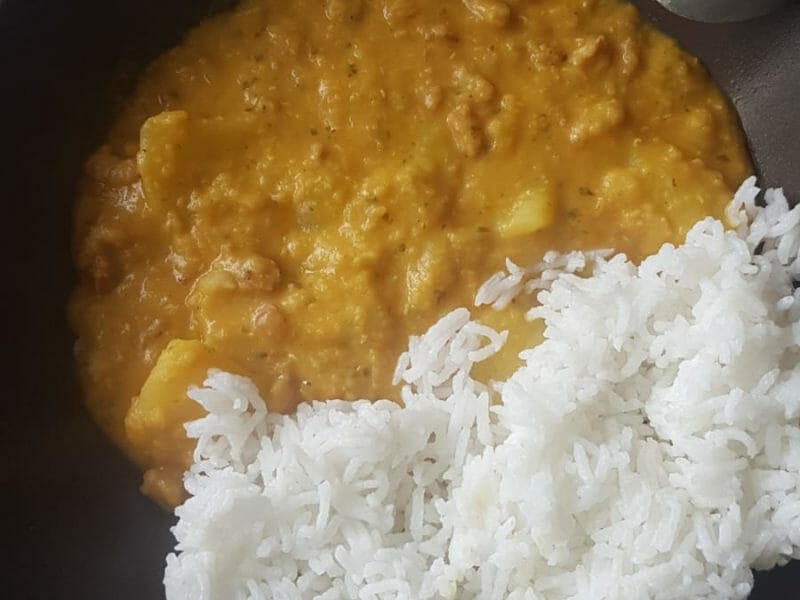 Cliquez pour zoomer ! Dhal de patate douce et de lentilles corail Thermomix par madmoizelsand