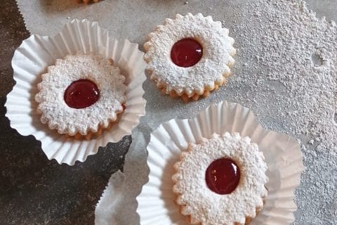 Cliquez pour zoomer ! Sablés à la confiture Thermomix par sabrinaaa1701