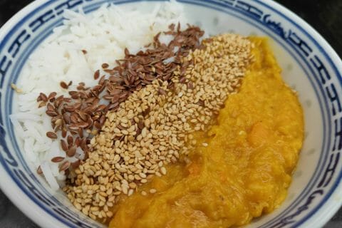 Cliquez pour zoomer ! Dhal de patate douce et de lentilles corail Thermomix par lejaroma