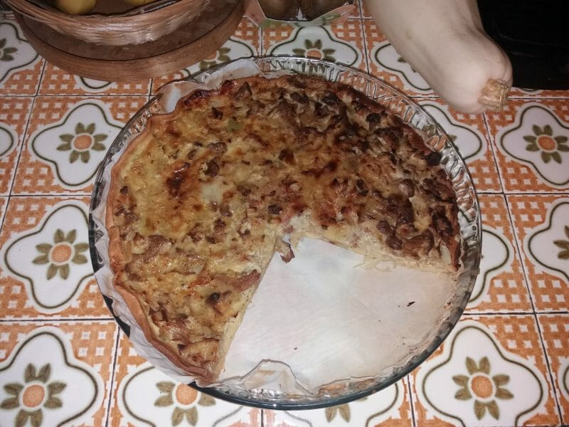 Cliquez pour zoomer ! Tarte aux poireaux et gorgonzola Thermomix par malta