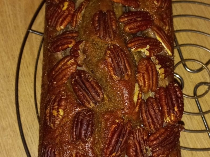 Cliquez pour zoomer ! Banana bread aux noix de pécan Thermomix par malta