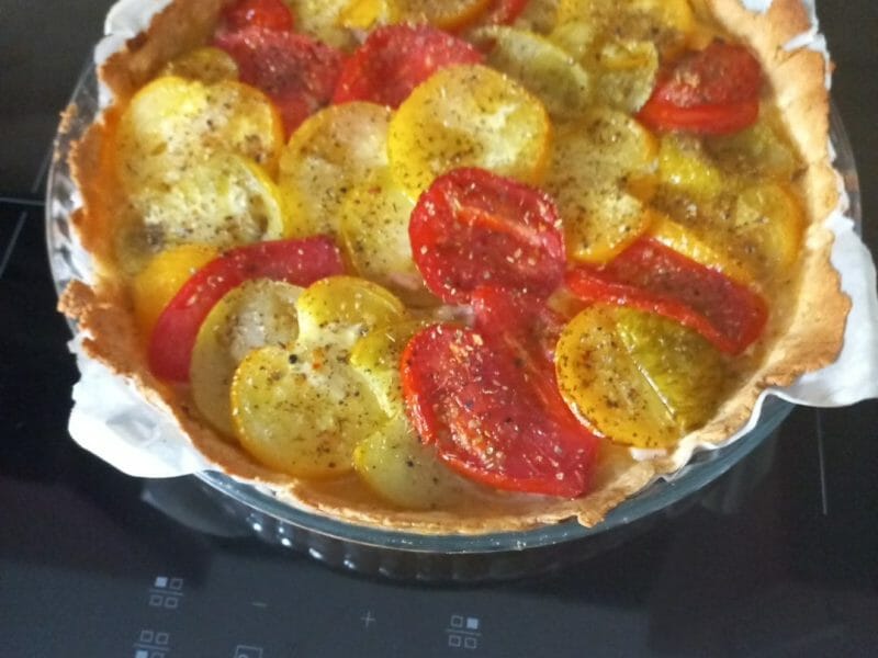 Cliquez pour zoomer ! Tarte tomates et jambon Thermomix par malta