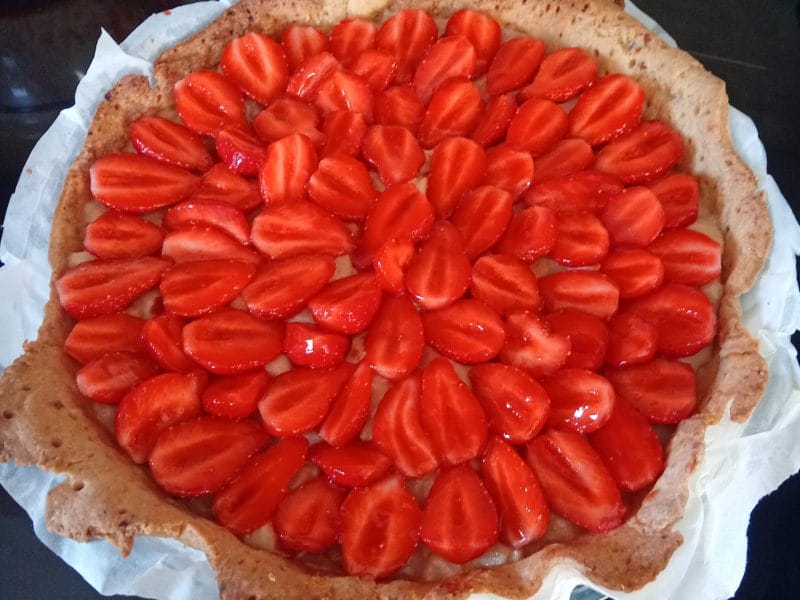 Cliquez pour zoomer ! Tarte aux fraises Thermomix par malta