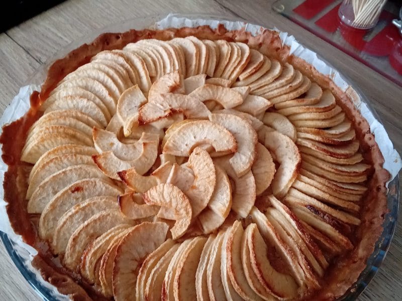 Cliquez pour zoomer ! Tarte aux pommes alsacienne Thermomix par malta