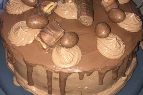 Cliquez pour zoomer ! Layer cake Kinder Bueno Thermomix par j3nny