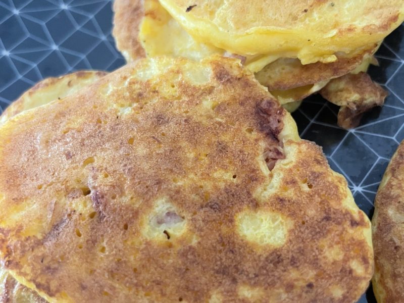 Cliquez pour zoomer ! Galette de butternut anti-gaspi Thermomix par Lili