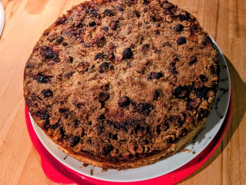 Cliquez pour zoomer ! Tarte aux pommes façon crumble Thermomix par laetitiai