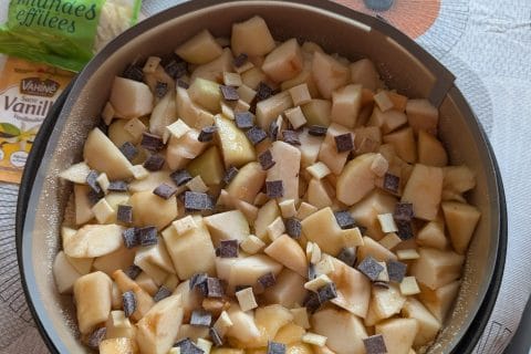 Cliquez pour zoomer ! Tarte aux pommes façon crumble Thermomix par laetitiai