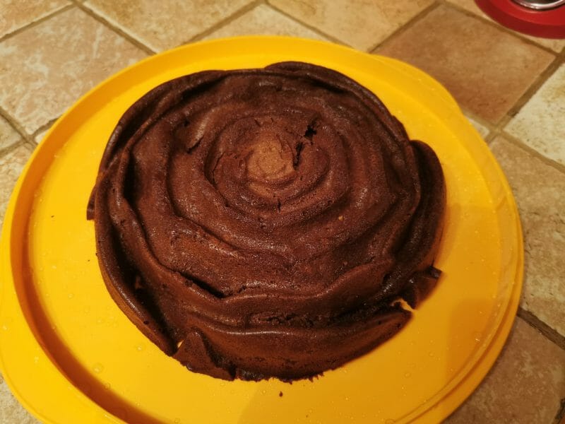 Cliquez pour zoomer ! Gâteau au chocolat et courgettes Thermomix par Tellier